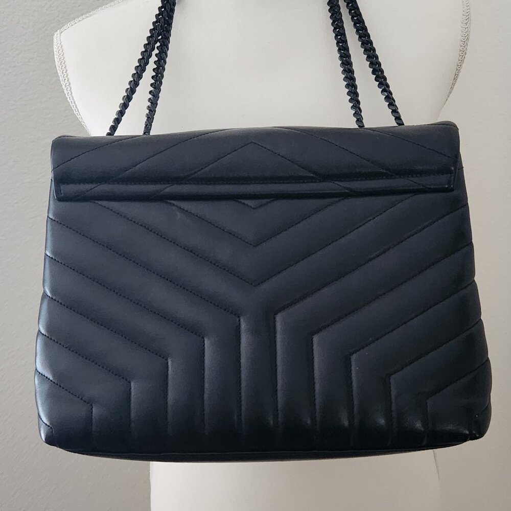 YSL- Saint Laurent Loulou Medium Shoulder bag - Picture 7 of 16